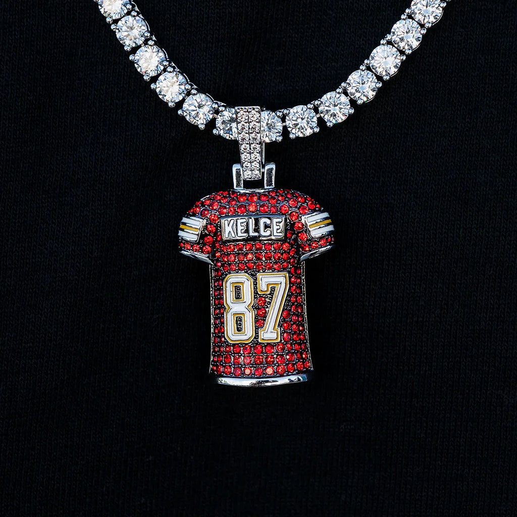 Kansas City Chiefs Travis Kelce Jersey Pendant