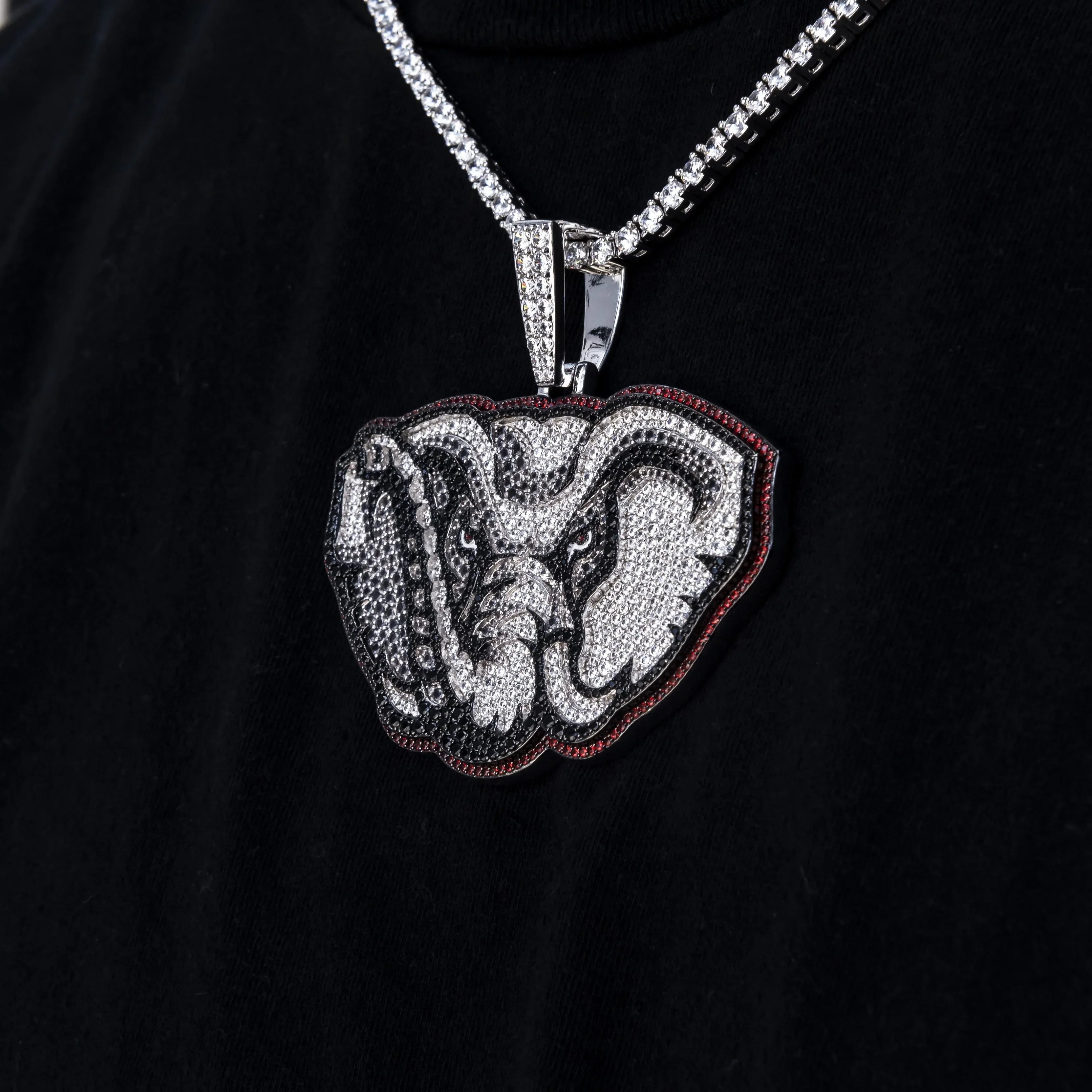 Large Alabama Crimson Tide Official NCAA Mascot Pendant