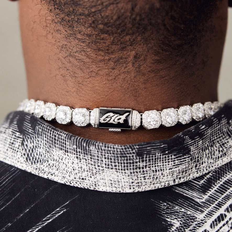 Clustered Tennis Necklace + Bracelet Bundle- 12mm