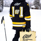GLD Black and Yellow Hockey Jersey