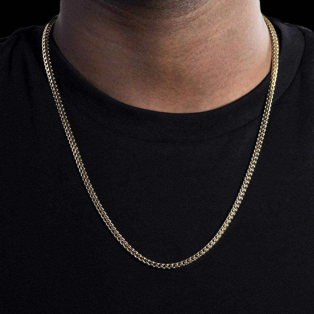 18k Vermeil Franco Chain - 3mm