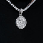 Minnesota Timberwolves Official NBA Micro Logo Pendant in White Gold