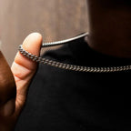 Miami Cuban Chain in White Gold - 5mm
