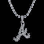 Atlanta Braves Official MLB Logo Pendant