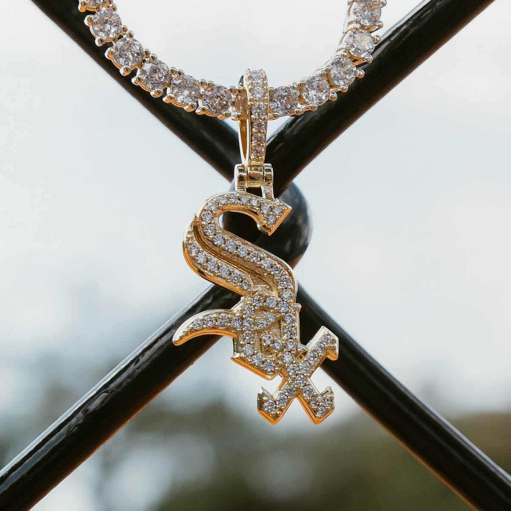 Chicago White Sox Official MLB Micro Logo Pendant