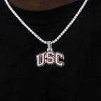 USC Trojans Logo Official NCAA Pendant