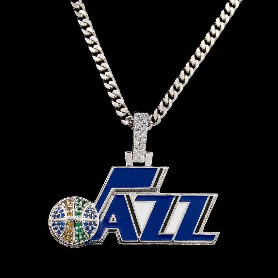Utah Jazz Official NBA Logo Pendant