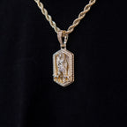San Lazaro Pendant in Yellow Gold