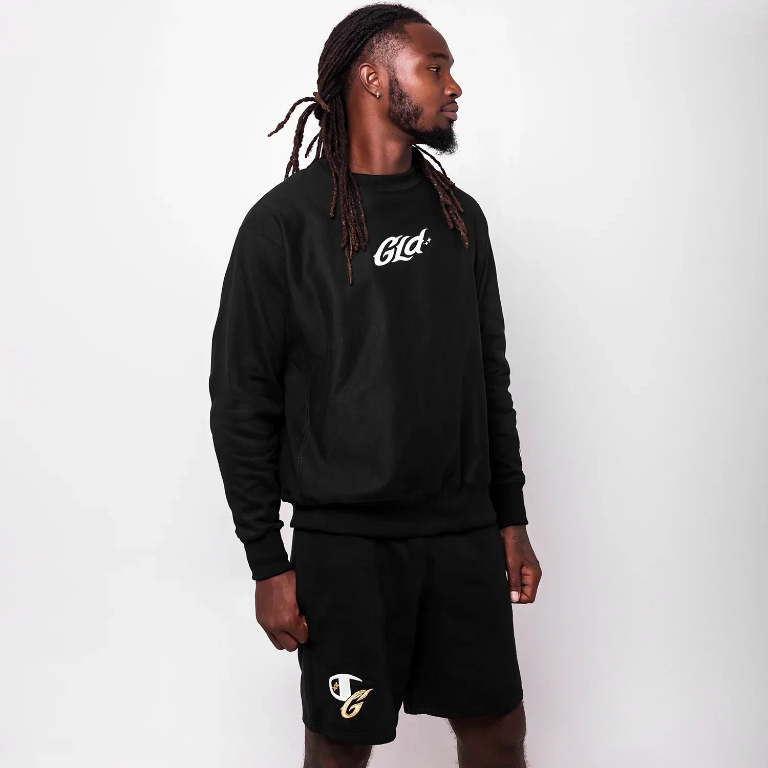 GLD X Champion Reverse Weave® Fleece Crew Neck
