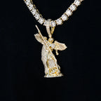Saint Michael Pendant - Yellow Gold