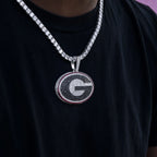 Large Georgia Bulldogs Official NCAA Logo Pendant