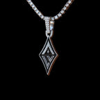Las Vegas Aces Official WNBA Logo Pendant in White Gold