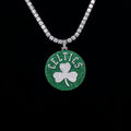 Large Boston Celtics Official NBA Logo Pendant