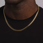 Miami Cuban Chain in Yellow Gold Vermeil - 5mm
