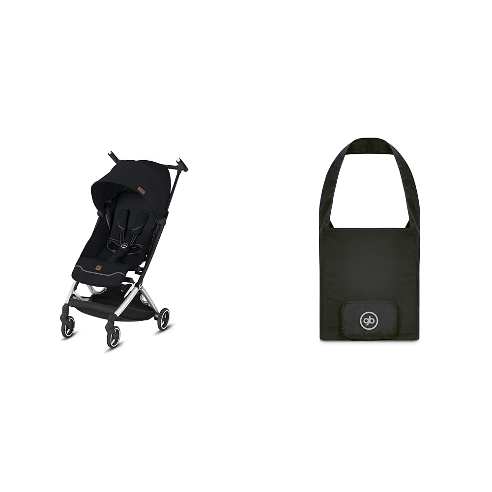 Pockit Air All Terrain Ultra Compact Lightweight Travel Stroller with Breathable Fabric in Night Blue, 28x17.5x39.8 Inch (Pack of 1)