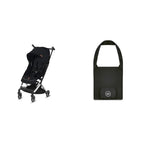 Pockit Air All Terrain Ultra Compact Lightweight Travel Stroller with Breathable Fabric in Night Blue, 28x17.5x39.8 Inch (Pack of 1)