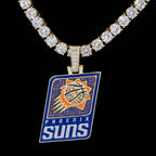 Phoenix Suns Official NBA Logo Pendant