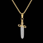 Iced Knife Pendant