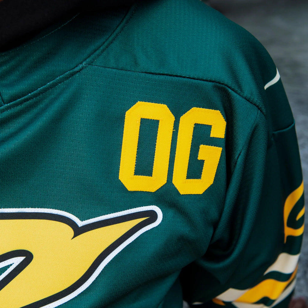 GLD Green and Yellow Hockey Jersey