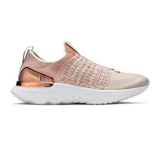 React Phantom Run Flyknit 2 Premium 'Fossil Stone Metallic' Women's (2020)
