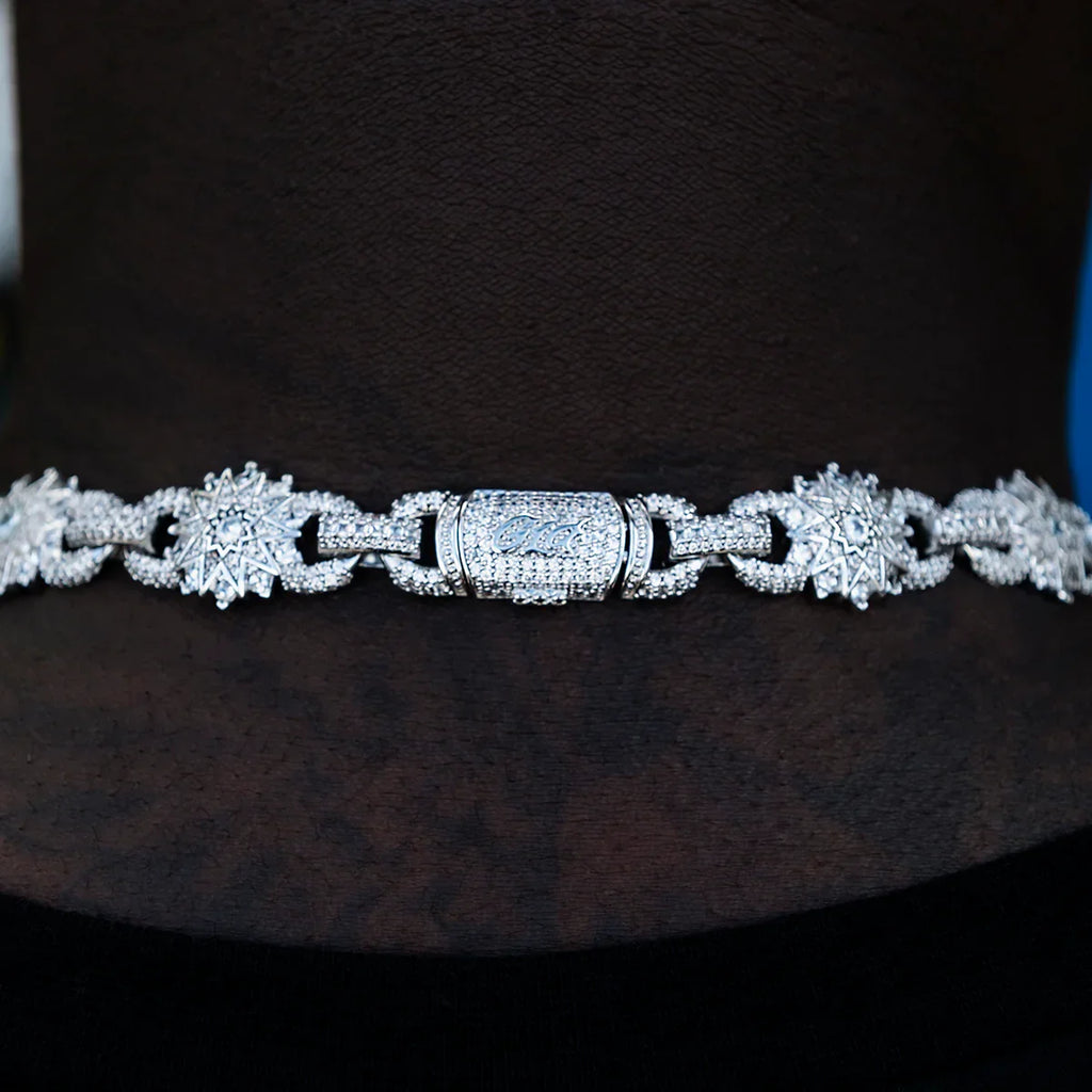Star Mariner Chain in White Gold- 16mm