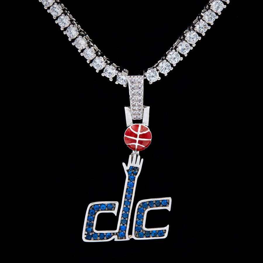 DC Official NBA Logo Pendant