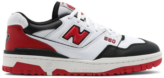 550 White Red Black