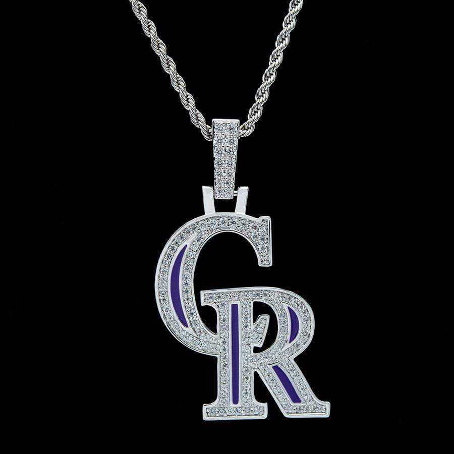 Colorado Rockies Official MLB Logo Pendant