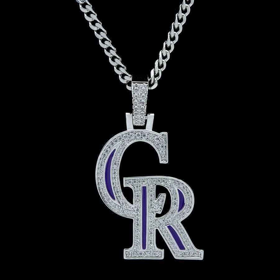 Colorado Rockies Official MLB Logo Pendant