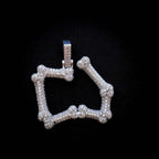 Custom Name Plate Bone Font