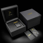 42MM Alpha Era® Gold w/ Rubber Strap
