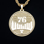 Philadelphia 76ers Official NBA Coin Pendant