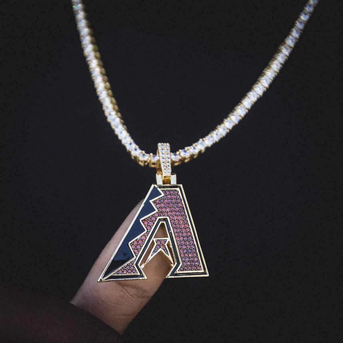 Arizona Diamondbacks Official MLB Logo Pendant