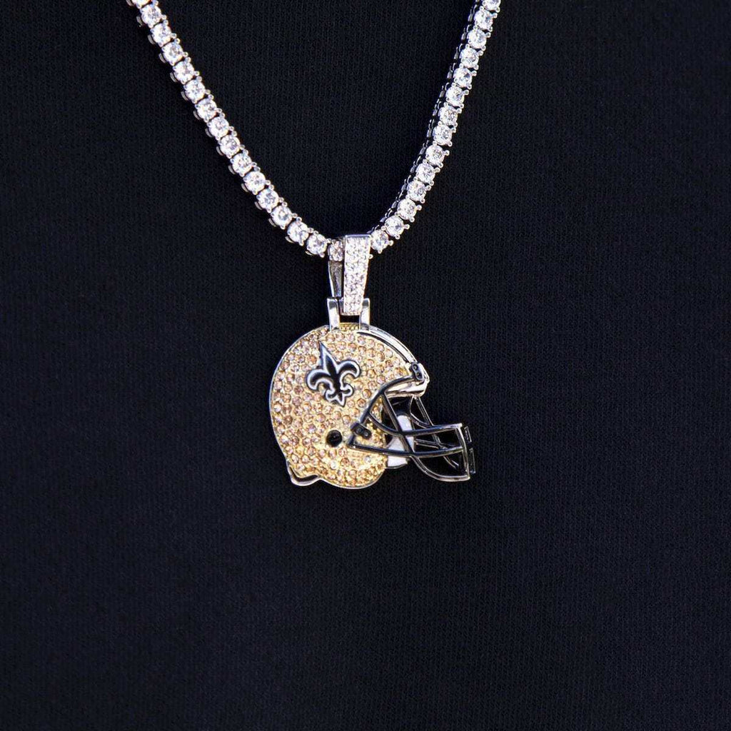 New Orleans Saints Official NFL Helmet Pendant