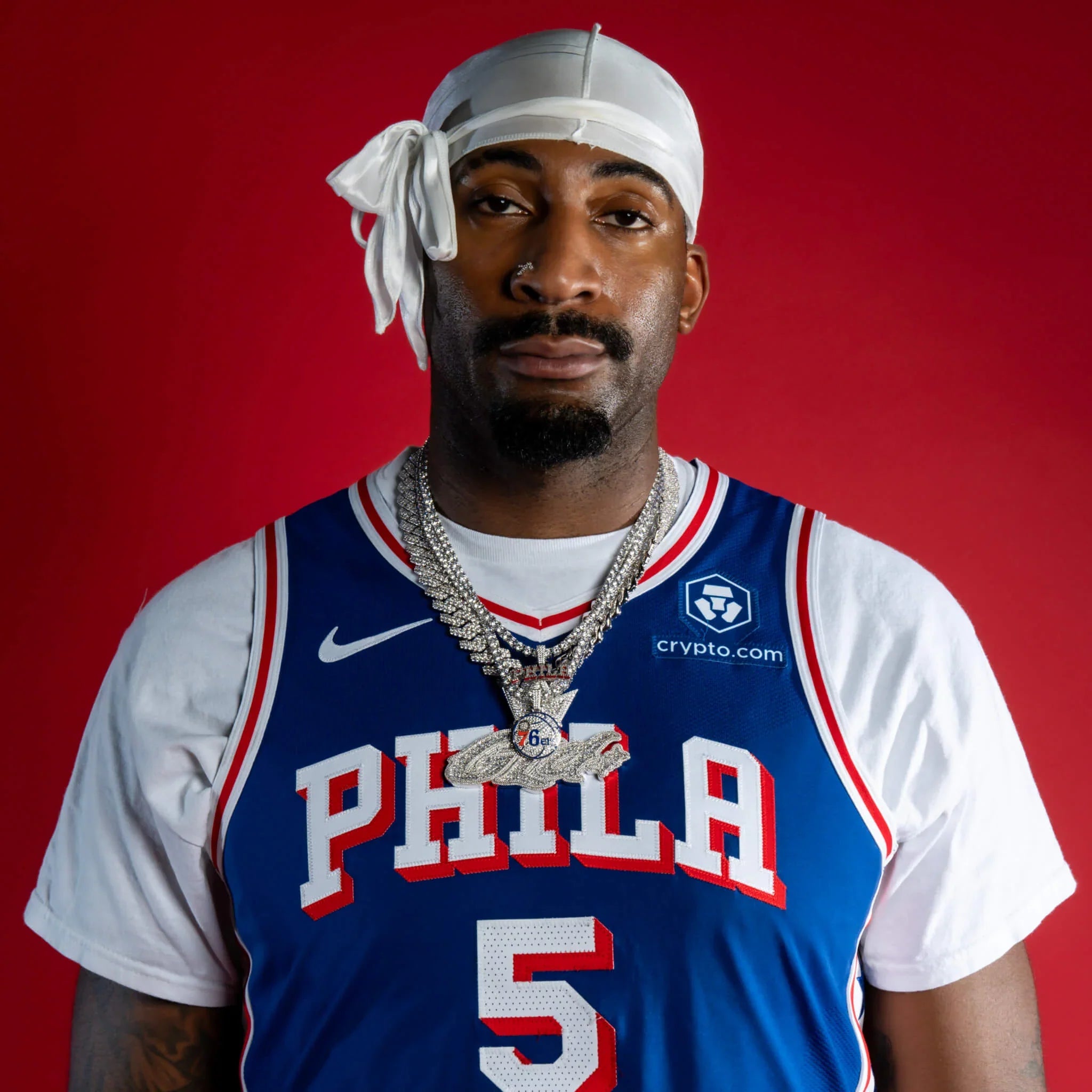 Philadelphia 76ers Official NBA Logo Pendant