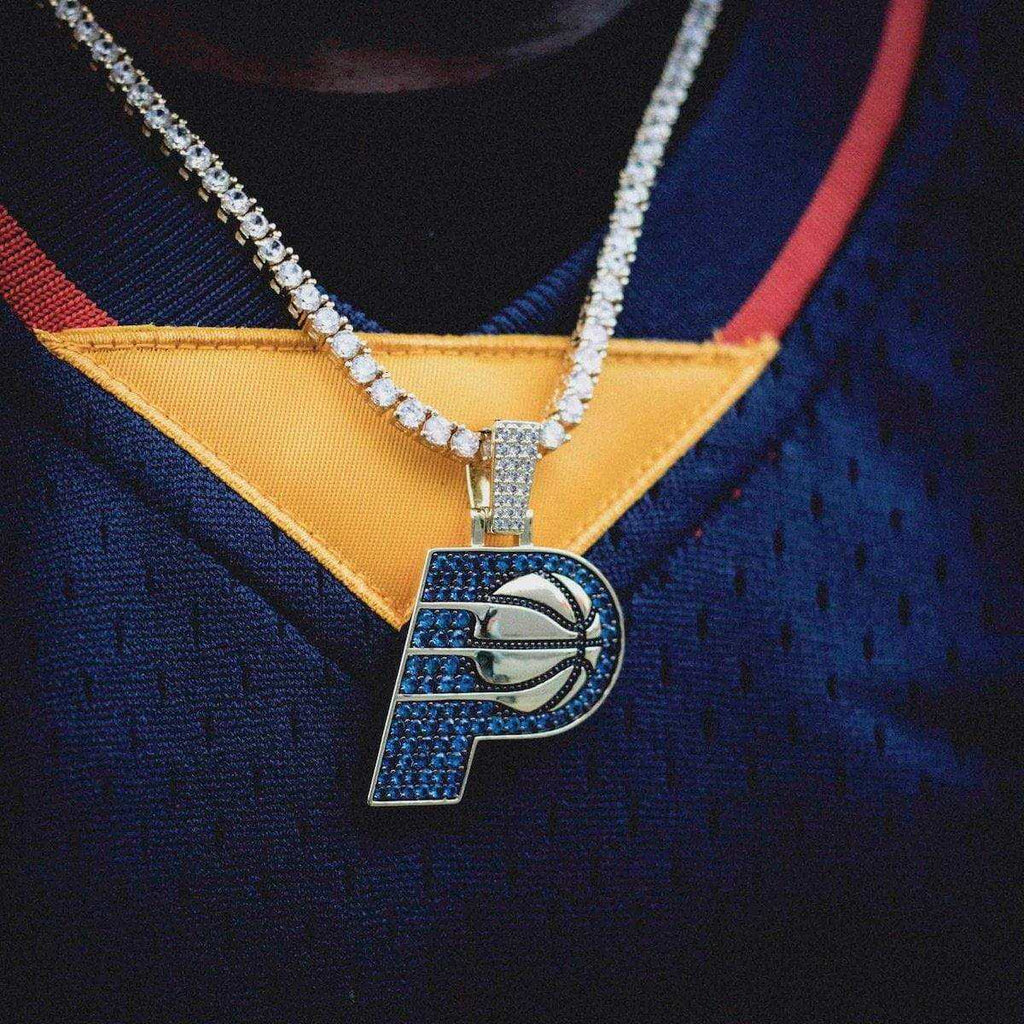 Indiana Pacers Official NBA Logo Pendant