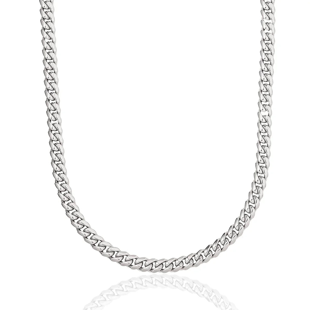 GLD Signature Cuban in White Gold - 6mm