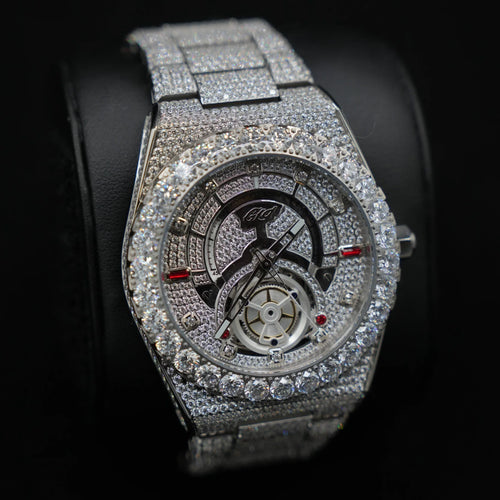 42MM Fully Iced Ruby Accent Alpha Era® 316