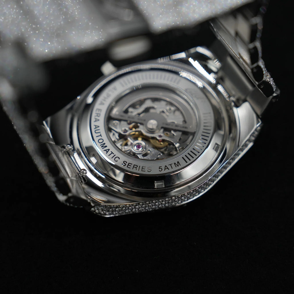 42MM Fully Iced Ruby Accent Alpha Era® 316