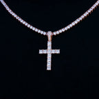 Diamond Cross in Rose Gold