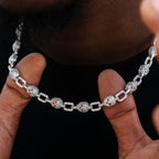 Pave Skull Chain