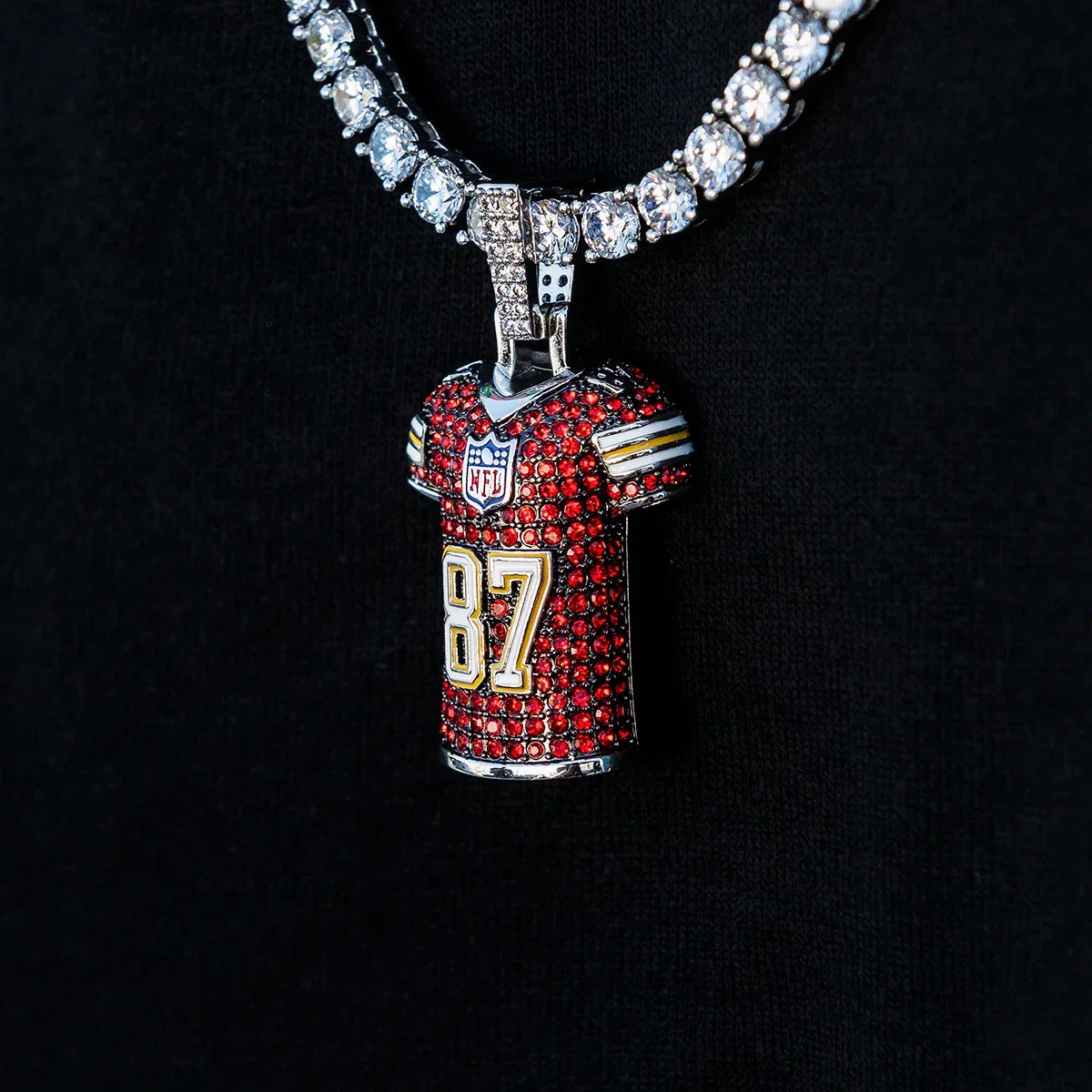 Kansas City Chiefs Travis Kelce Jersey Pendant
