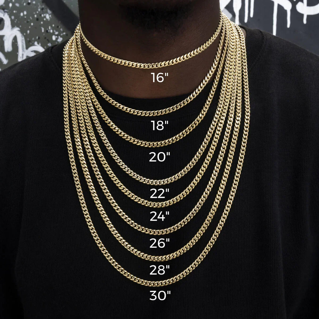 Miami Cuban Chain in Yellow Gold - 5mm
