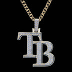 Tampa Bay Rays Official MLB Logo Pendant