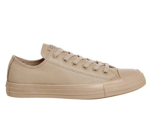 All Star Low Leather Ivory Cream Light Gold Exclusive