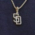 San Diego Padres Official MLB Micro Logo Pendant