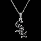 Chicago White Sox Official MLB Logo Pendant