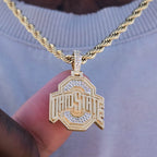 Ohio State Buckeyes Official NCAA Micro Logo Pendant