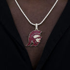 USC Trojans Head Official NCAA Pendant