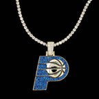 Indiana Pacers Official NBA Logo Pendant